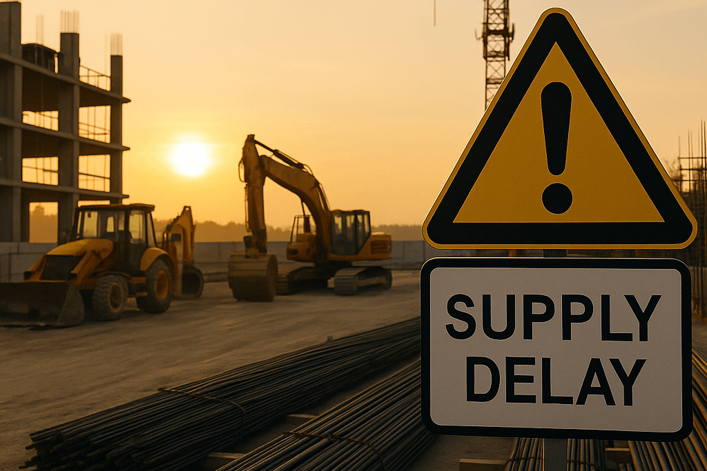 Delays Hidden in the Supply Chain