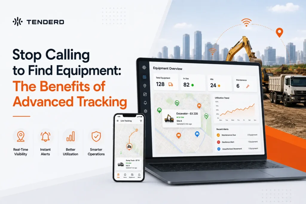 Stop Calling to Find Equipment: The Benefits of Advanced Tracking