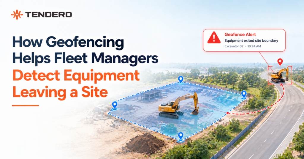 Geofencing (in fleet and heavy-equipment management)